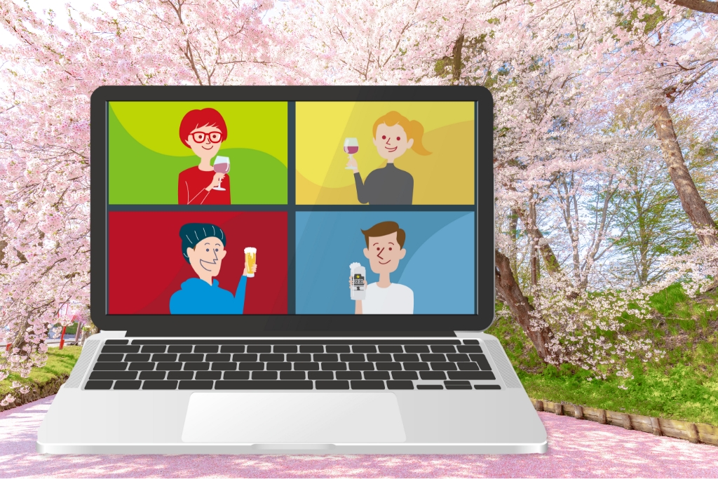 オンラインでノンアル飲み会