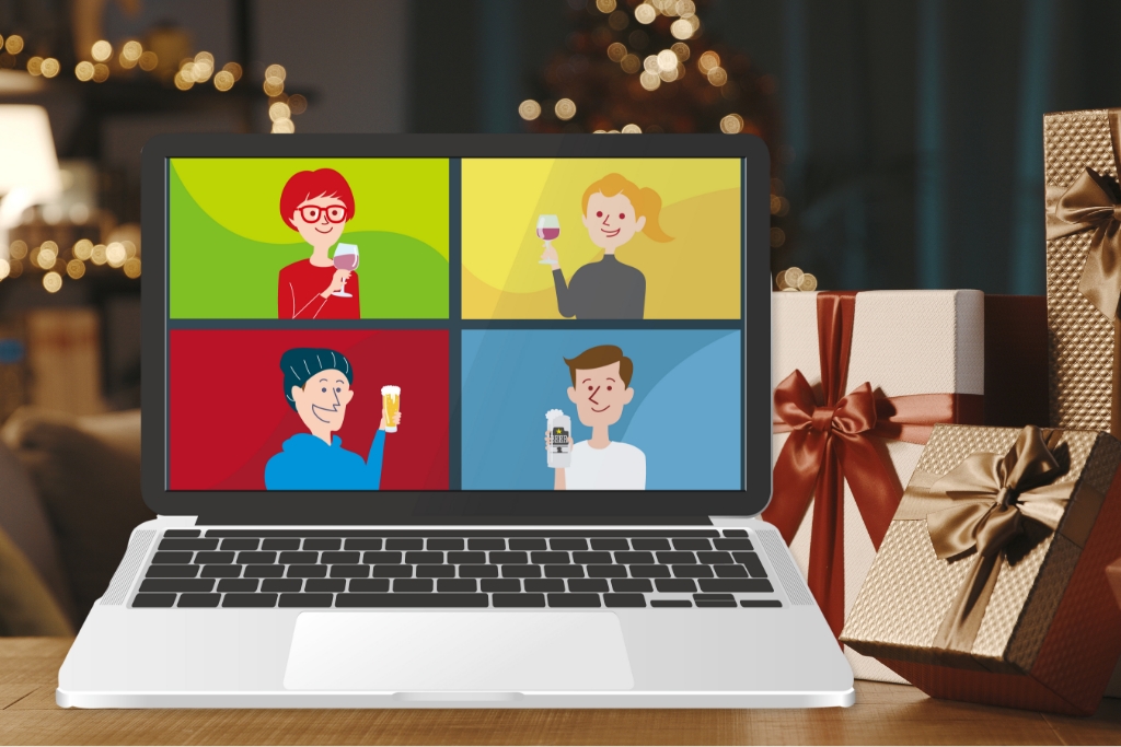 オンラインでノンアル飲み会